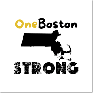 #BostonStrong  OneBostonDay Posters and Art